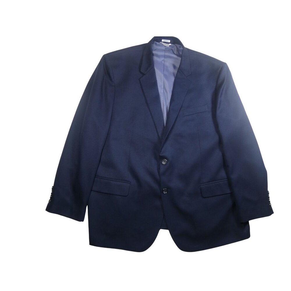 Saddlebred Men's Navy Blue Performance Blazer Size 52R